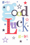The feeling of a warm send-off is captured perfectly in this cheerful good luck card, inspired by the bright spirit of Whetstone. Bold, oversized letters-pastel blue, deep red, fresh green, and royal purple-dance across a gleaming white background, each character rendered in a unique, playful font. Between the words, a scattering of multi-coloured stars creates a sense of joyful energy and dreams unfurling, like the bustling mornings at local cafés or a walk in Friary Park. The card's paper has a luxurious, smooth finish, cool yet welcoming beneath your touch, much like the sensation of fresh blooms wrapped with care. Its dynamic, colourful layout embodies more than a wish; it becomes a memento of heartfelt encouragement, as comforting as a bouquet delivered by a friendly Whetstone florist. Whether celebrating a promotion, exam success, or the beginning of a new chapter, this card gives voice to the quiet hope and camaraderie that define our North London community.
